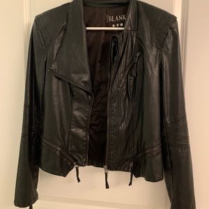 Blank leather jacket